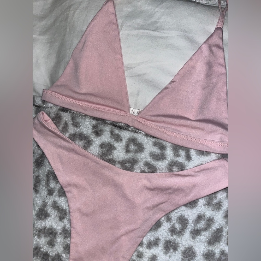 Super Cute Light Pink Bikini Set.